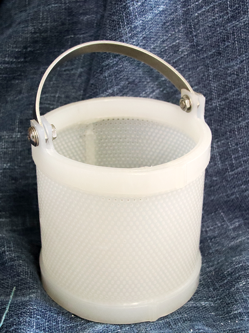 6" x 6" Poly Pro Basket with Perforated Holes