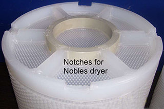 12 x 12 PP Basket with Nobles Notches