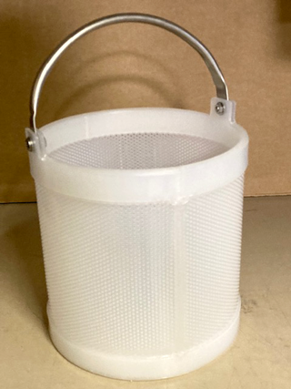 10x10 - Polypro Perforated Basket with SS Handle