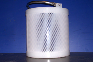 10x10 - Polypro Basket with SS Handle